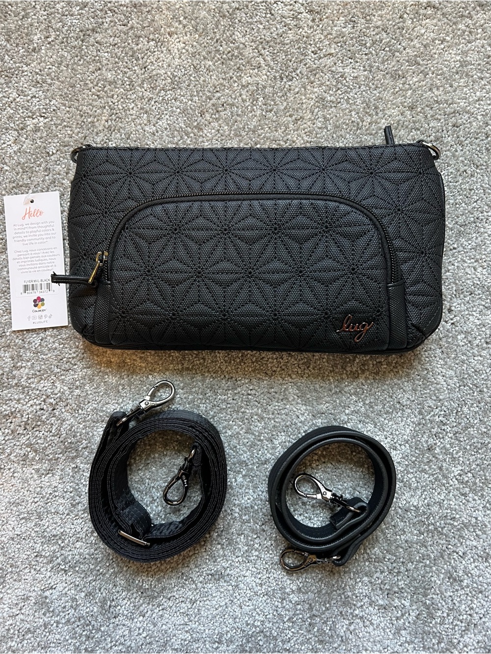 Lug Flyer Black vl Matt luxe NWT